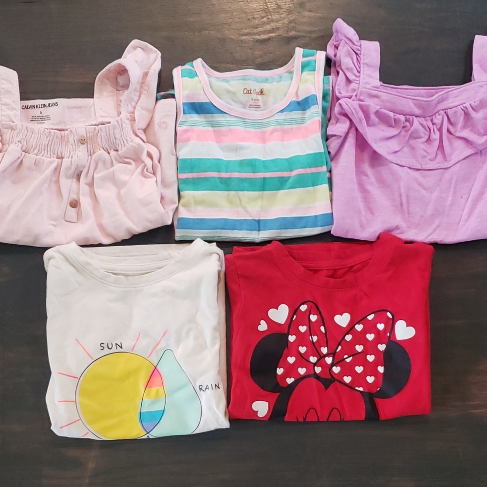 Lot of Girls Shirts - Size 6/6X
